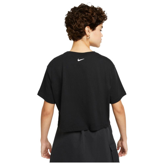 Nike Γυναικεία κοντομάνικη μπλούζα crop
